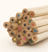 Image of 2 Sets of 12 color Wooden Pencil