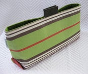 Image of LG_silk stripe/ lime green