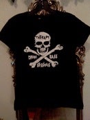 Image of ONE ONLY! Therapy Sessions Girls Medium T Shirt "Original Skull & Crossbones" Design