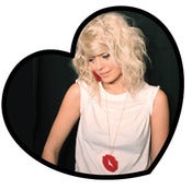 Image of Red Lipstick Kisses Necklace