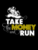 Image of TAKE THE MONEY AND RUN POSTER
