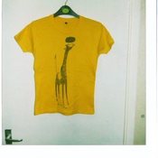 Image of Dartz 'Giraffe' Lady Fit T-Shirt