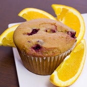 Image of cranberry orange muffin