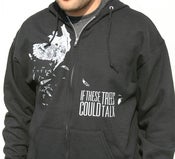 Image of If These Trees Could Talk "Owl Zipper Hoodie"