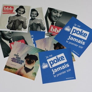 Image of Set de 10 Stickers BBB