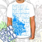 Image of WcAR WCAR WCAR Tee (blue)