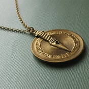 Image of L'Amante Canadienne - bilingual love necklace