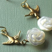Image of Wedding Roses earrings