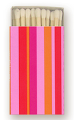 Image of Mod Matches in Pink Stripe • 100 Bulk Order