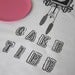 Image of Cake Time tea towel - chocolate