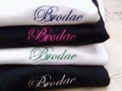 Image of Brodae T-Shirts (embroidered)