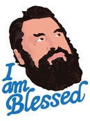 Image of I am Blessed print