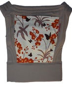 Image of Baby Carrier Butterfly Print