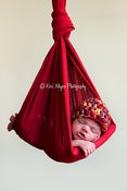 Image of Deep Red Sling Hanging Photography Prop