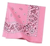 Image of Pink Blank Bandanna