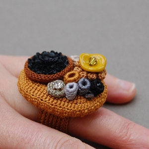 Image of Bouquet ring - Winter colours