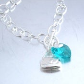 Image of Handbag & Gladrag Charm Bracelet