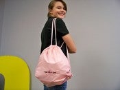 Image of Fight Like A Girl Cinch Pack (Pink)