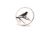 Image of Bague Oiseau 25mm