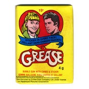Image of GREASE MOVIE TRADING CARDS / STICKER - 1978