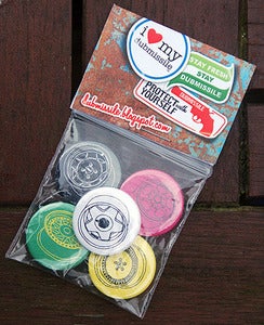 Image of Pack of 5 hoop pins