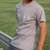 Image of Stick Figures- Grey