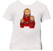 Image of Baby Tee Russian Dolls