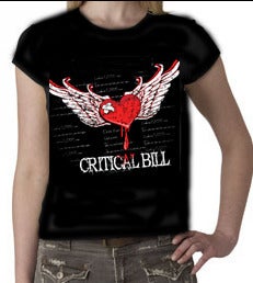 Image of Critical Bill Girls Baby Doll Shirt