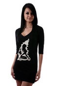 Image of F3009O: She-Wolf Sleeve Tunic