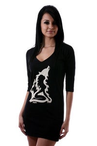 Image of F3009O: She-Wolf Sleeve Tunic