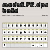 Image of Modul 72 dpi Bold