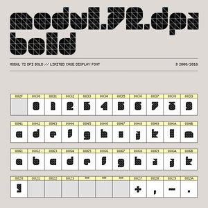 Image of Modul 72 dpi Bold