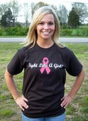 Image of Original Fight Like A Girl! Chocolate T-shirt