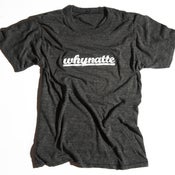 Image of Whynatte Unisexual Vintage Tee (black)