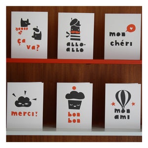 Image of PARIS GIFT CARDS by Darling Clementine