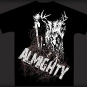 Image of NEW! DeerOwl Shirt - Black