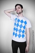 Image of argyle tee