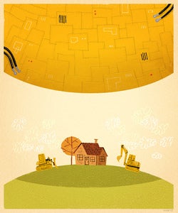 Image of It Begins With a House archival print