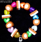 Image of Original Dollies Brown Hearts Bracelet