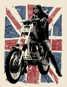 Image of British Girl Triumph Print