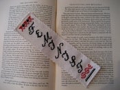Image of Feminist Bookmark E-Pattern from Radical Cross Stitch