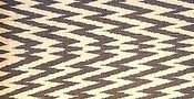 Image of zig zag ikat cushion
