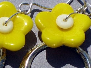 Image of Big Yellows Earrings