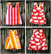 Image of Hippo/stripes Cross-back Top