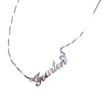 Image of FOURTEN sterling silver necklace
