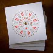 Image of coral pinwheel | single