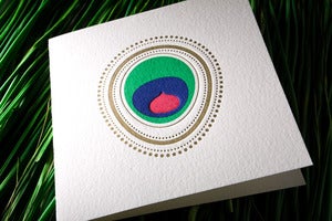 Image of peacock multicolored | single
