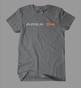 Image of Area54 Logo Tee - Charcoal