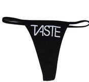 Image of TASTE "Rider" Thong - Black