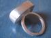 Image of chunky silver ring green/orange
